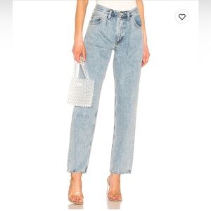 Agolde Baggy Oversized Jean w/ Pleats Sz 26